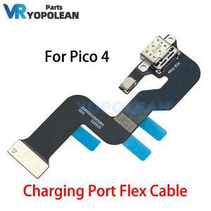 Pico 4 VR 헤드셋 전원 -C 오디오 Aux 잭 수리 부품 용  포트 플렉스 케이블