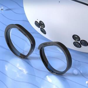 메타 퀘스트 3S용   링 렌즈 교체 VR 헤드셋 미러 안경 액세서리