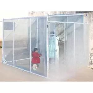 온실 농막 창고 비닐하우스 미니 조립 쉬운 조립식 단열