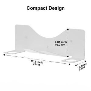 벽걸이형 금속 브래킷 공간 절약형 VR 안경 보관 랙 홀더 설치 도구 포함 메타 퀘스트 3/오큘러스 2용