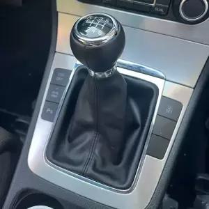 VW Passat B6 20052010 5/6 스피드 기어 시프트 노브 레버 스틱 게이 터 부츠 커버 칼라 자동차 스타일링