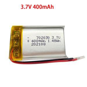 702030 장난감에 대 한 3.7V 400mAh 리튬 폴리머 충전식 배터리 DIY MP3 GPS DVR   드론 아름다움 악기