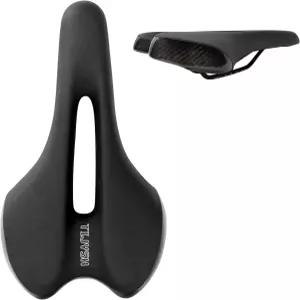 이중 충격 흡수 볼 메모리 폼 로드 자전거 남성용 방수 있는 편안한 쿠션 TIJYSH 바이크용 안장이 시트