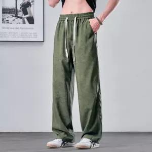 썬더볼츠 팬츠 하계 캐주얼 남친 조거 배기핏 얇은 나염 밴딩 와이드 KKE2