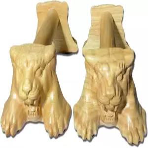 타이거 파워 우드 푸시업 바 논슬립 홈 운동 베이스