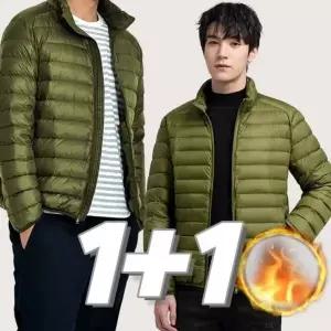 [하프클럽/]겨울 보온 아우터 남성 경량 숏패딩 남자 여성 숏