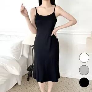 [하프클럽/]여름 나시 슬립 원피스 휴가 비치 해변 민소매 H라인