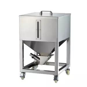 스텐 사료 호퍼 탱크 저장통 깔때기 사각 대형 보관함