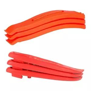 3pcs 자전거 타이어 레버 스푼 나일론 산악 크로우 바 제거 도구 사이클링 액세서리