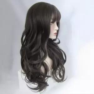 여성 긴머리 통가발 웨이브 풀가발