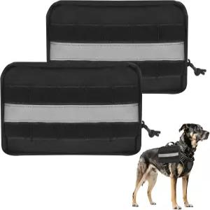 이베니 서비스 개 조끼 하네스 안장 가방 백팩 파우치 간식용 정서 지원 똥 및 장난감 실용 장비 전술 관리