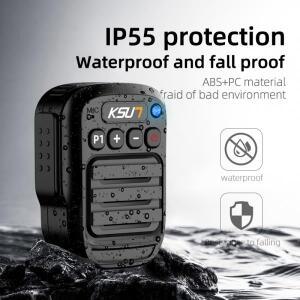 KSUT-워키  PTT 1000mAh 배터리 블루투스 마이크 무선 안드로이드 전화용 Zello AppZL10