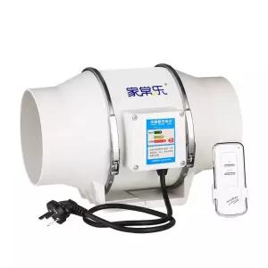 후드 환풍기 덕트팬 포함 배기팬 매연 리모콘 환기 팬 미니 자바라 이동식 고기집