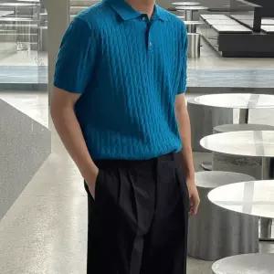 남사친 니트 여름 반팔 숏 루즈핏 폴라 T 터틀넥 원픽2