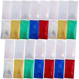 Beinkmake 30개 낚시 미끼 테이프 홀로그램 물고기 비늘 스티커 7x9인치 접착 공예 DIY 필름 플래시 금속 미끼용