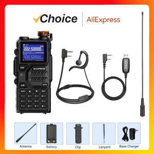 Baofeng  스토어 K5 플러스 10 와트 136-174/220-260/400-480MHz C타입 2500mAh 배터리 999CH