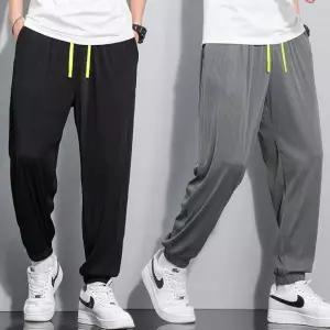 데일리 면바지 시원한 바지 골덴 청바지 반바지 트레이닝 조거 팬츠 얇은 남자 쿨링 소재