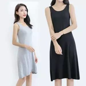[하프클럽/]민소매 데일리 원피스 이너 드레스 나시 여름 데이트