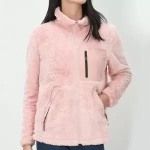 [하프클럽/]뽀글이후드집업 겨울 레트로 플리스자켓