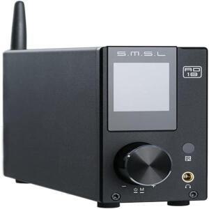 SMSL AD18 HIFI 오디오 스테레오 앰프 Bluetooth 4.2 Apt-X DSP DAC 지원 80W*2 Class 통합 풀 디지털 사운