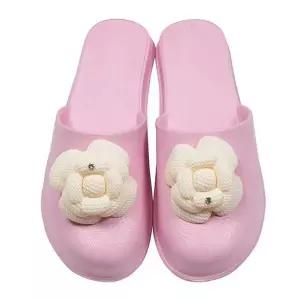 [하프클럽/]슬리퍼 거실화 핑크 실내화 가벼운 층간소음방지