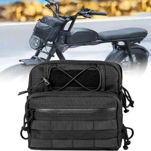 WUMOTI 오토바이 가방 자전거 핸들바 트래블용 보관 공구 방수 라이딩 전기 로드 마운틴 스포츠스터용