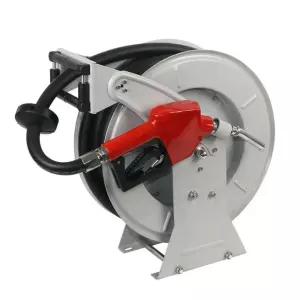 자동 호스릴 주유 배관 정리대 파이프 거치대 급유기 디젤 오토릴