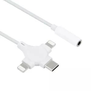 8Pin C iOS 1m 스테레오 케이블 USB Type AUX F형