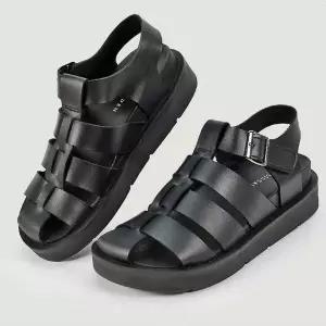 [하프클럽/]남자 여름 스트랩 샌들 글래디에이터 데일리 캐주얼