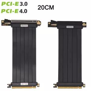 PCIE 4.0 X16 연장 케이블 PCI 그래픽 카드 PClE 라이저 코드 3.0/4.0 PClExpss G