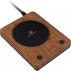 씰론 SLM02 전기 커피 머그 워머 우유 차단 차 및 3온 음료 자동 위한 데스크 가열을 컵 기능4시간이 있는