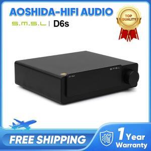 SMSL D-6s MQA-CD 오디오 DAC 풀 디코딩 블루투스 5.1 USB 리모컨 포함 XU316 ES9039Q2M