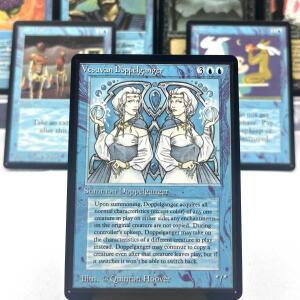 베타 NORMAL1-01  플레이용 TCG 카드 마법의 프록시 아마겟돈 베수반 도펠간저 워크 밸런스 개인 수집