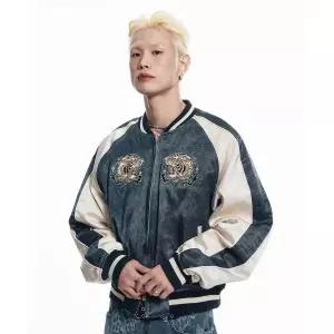 EASY NO 워시드 크롭 스카쟌 - 블랙 906145