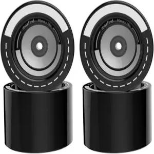 90mm 78A 스케이트보드 휠 전동 롱보드 적합 크루즈 및