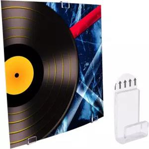 Antilope 6 세트 18Pcs 비닐 레코드 커버 셀프 없음 클리어 아크릴 홈 선반 디스플레이 및 앨범 나사 홀더