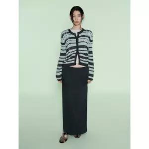 에잇세컨즈 모달 샌드워싱 스커트_셋업 - 애쉬 1207222