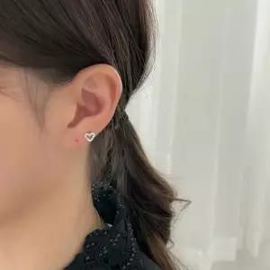 [하프클럽/]하트 라블렛 피어싱 큐빅 바벨 귀걸이 변경가능