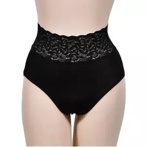 [하프클럽/]우아한 복부 레이스 인견 여성 맥시 팬티 깔끔한속옷