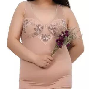 [하프클럽/]빅사이즈 자연스러운 핏 노와이어 브라런닝 고급속옷