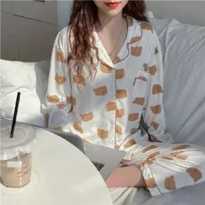 [하프클럽/]젤리곰 유아 아동 잠옷 원피스 어린이 동물 잠옷 세트