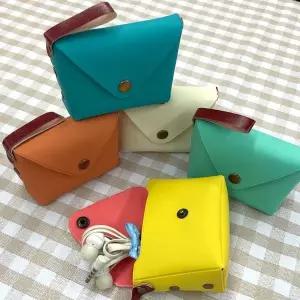 [하프클럽/]동전지갑 마카롱 똑딱이 키홀더 미니파우치