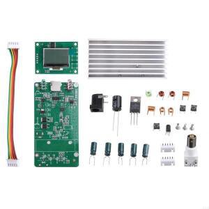 20CB 76m-108MHz 수기 15W FM 라디오 방송국 PLL 스테레오 디지털 주파수 DIY 키트 안테나 + LCD 디스플레