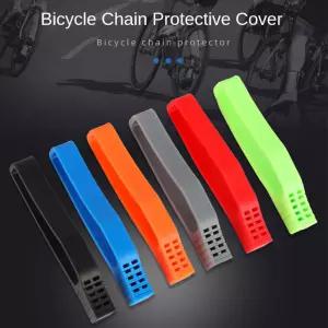 자전거 체인 가드 MTB 마운틴 경량 프레임 단일 속도 가이드 도로 PVC 보호대 스티커 부품
