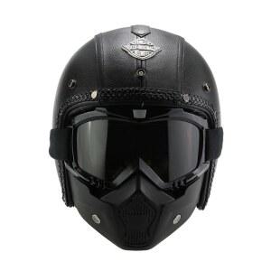 하프페이스 풀페이스 오토바이 스쿠터 헬멧 라이딩 할리데이비슨 C344 클래식