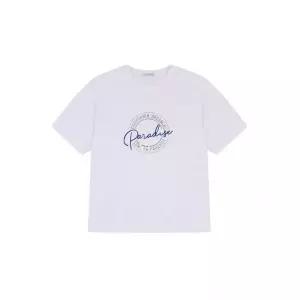 미센스 영문프린트 반팔 티셔츠MB48TSM301Z 1213423