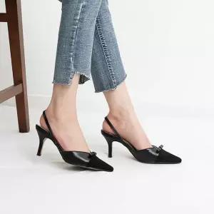 [라일리] Rly 펌프스 슬링백힐 여자구두 키높이 펌프스힐 웨지힐