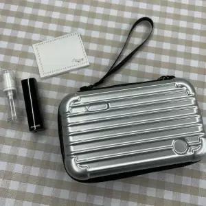 [하프클럽/]여행용 미니 하드캐리어 파우치 가방 실버