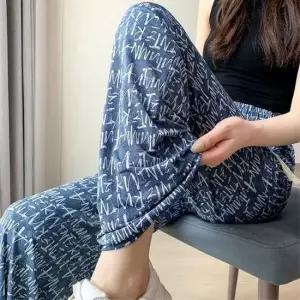 [라일리여성의류] Rly 잔솔 밴딩 와이드 청바지 쿨데님 팬츠 여름 쿨링