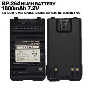 BP-264 ICOM 워키 Ni-Mh 배터리 IC-V80 양방향 라디오 1800mAh 7.2V